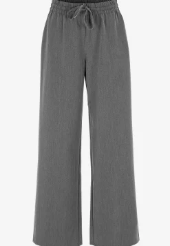 Cellbes of Sweden Dressad dra på-byxa Pia Gråmelange Sale