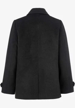 Cellbes of Sweden Dubbelknäppt kappa Gråmelange New