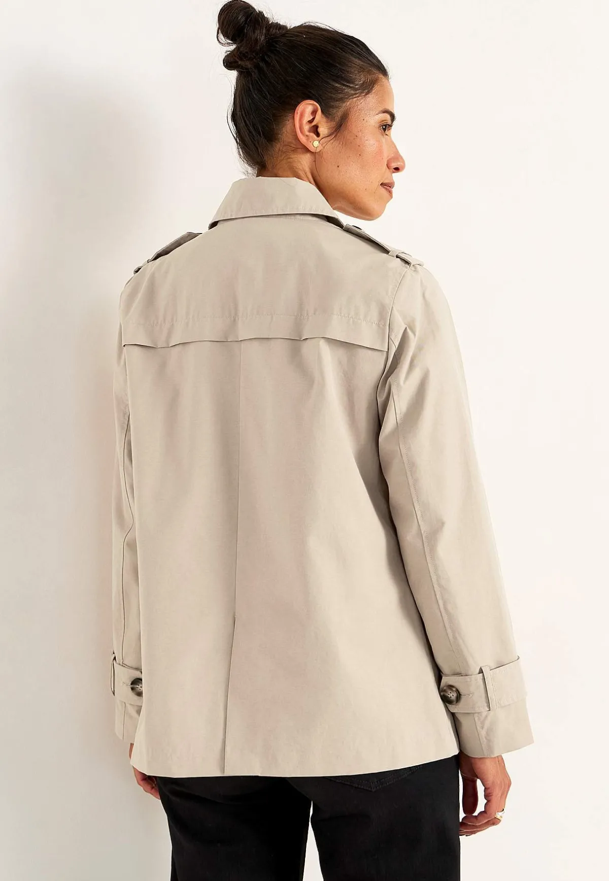 Cellbes of Sweden Dubbelknäppt, kort trenchcoat Beige Discount
