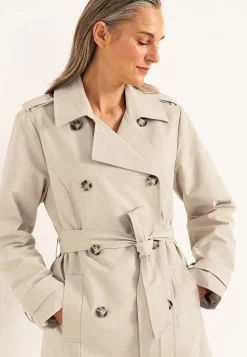 Cellbes of Sweden Dubbelknäppt trenchcoat Beige New