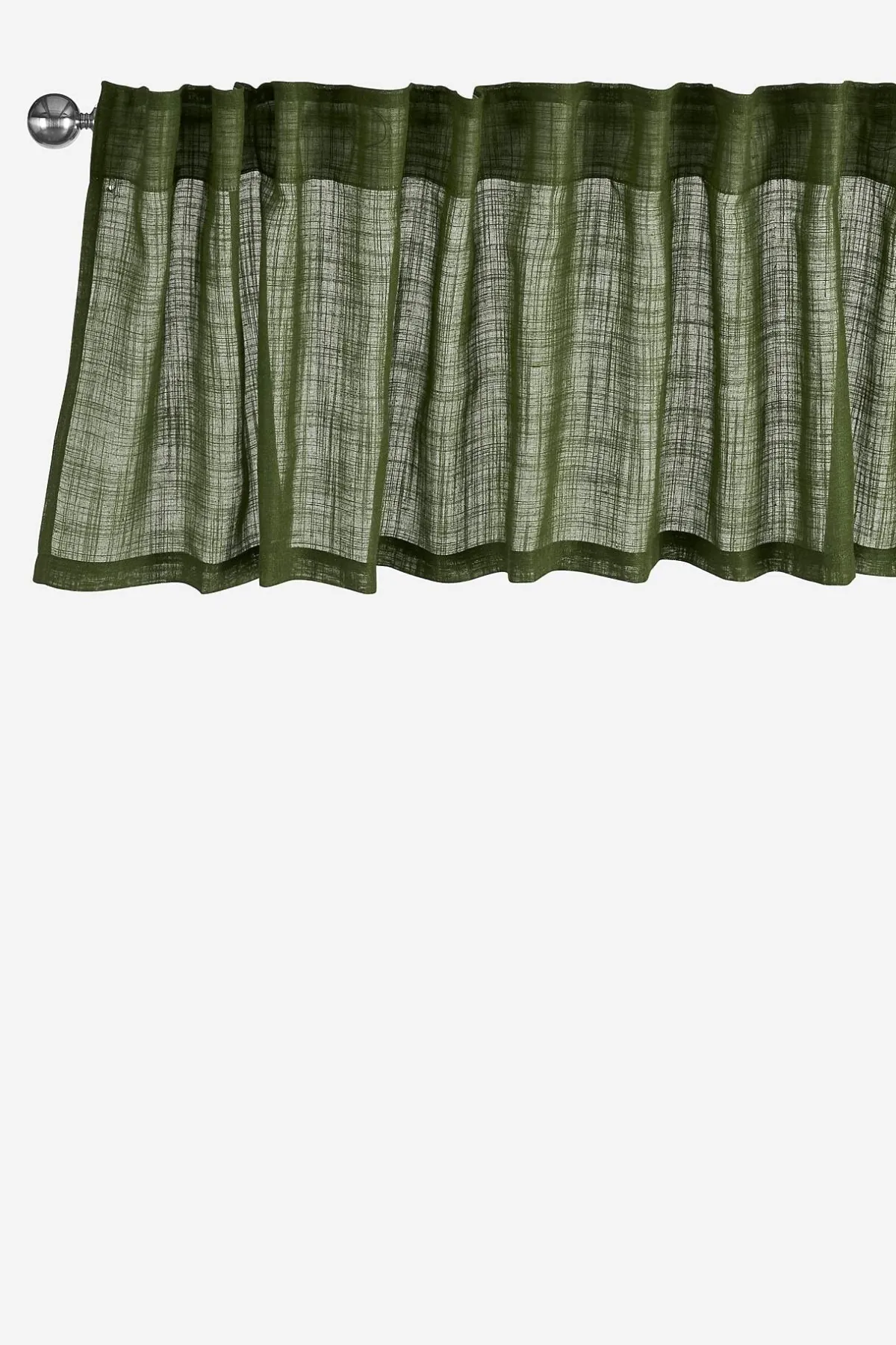 Cellbes of Sweden Enfärgad multibandskappa med linnelook Mörkgrön Best