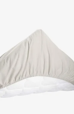 Borganäs Enfärgat dra-på-lakan Ljusblå Hot