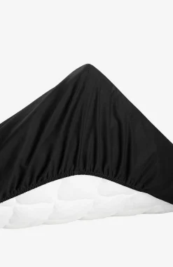 Borganäs Enfärgat dra-på-lakan Svart Hot