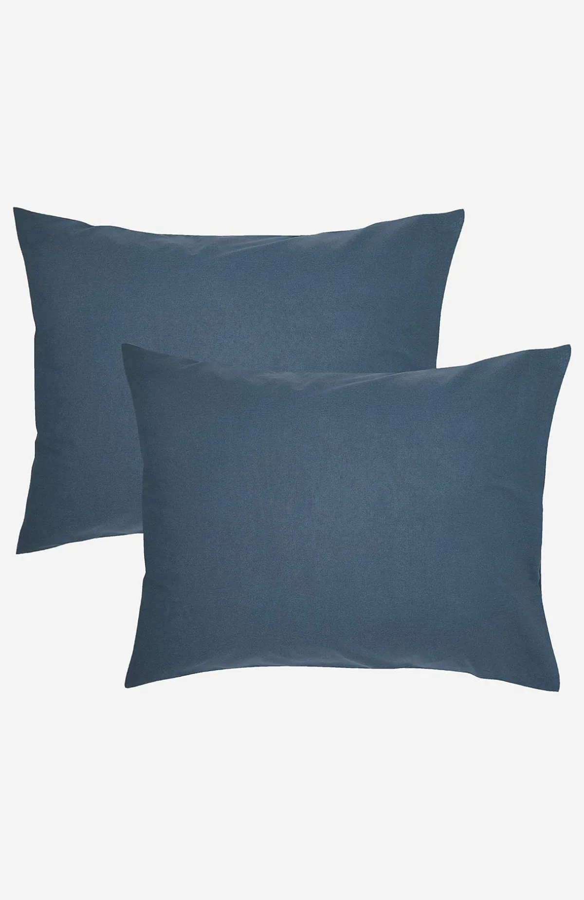 Borganäs Enfärgat örngott 50x60 cm 2-pack Marin Clearance