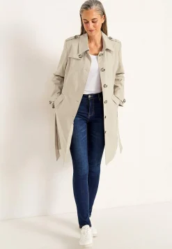 Cellbes of Sweden Enkelknäppt trenchcoat Beige Outlet