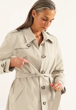 Cellbes of Sweden Enkelknäppt trenchcoat Beige Outlet