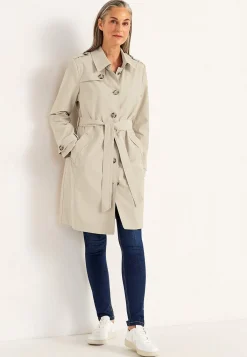 Cellbes of Sweden Enkelknäppt trenchcoat Beige Outlet