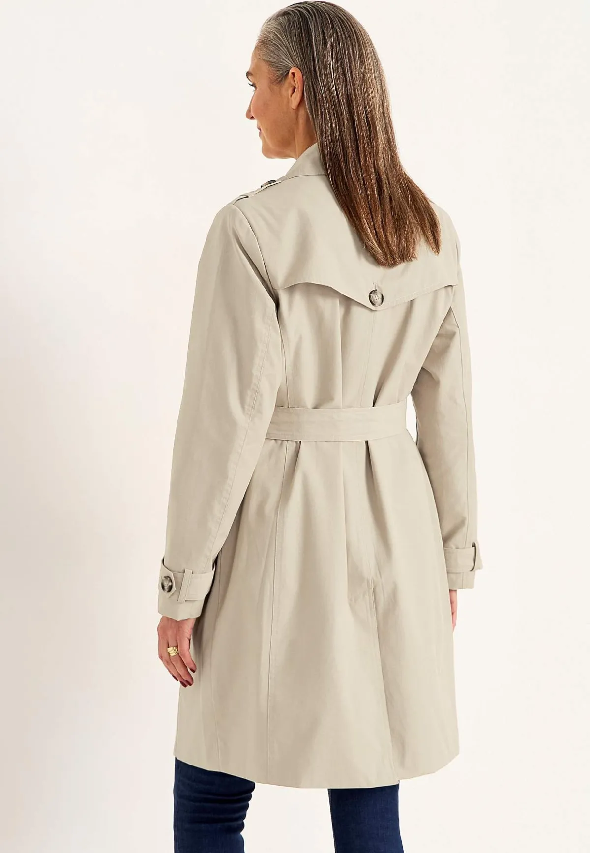 Cellbes of Sweden Enkelknäppt trenchcoat Beige Outlet