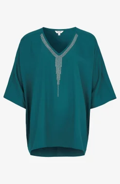 Cellbes of Sweden Festblus med nitdetaljer Petrol Outlet