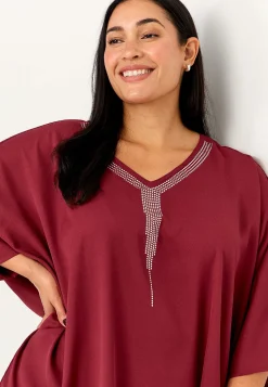 Cellbes of Sweden Festblus med nitdetaljer Röd Sale