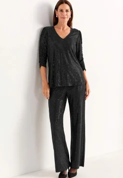 Cellbes of Sweden Festbyxa med paljetter Svart / Glitter Best