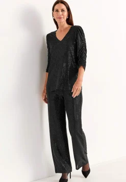 Cellbes of Sweden Festbyxa med paljetter Svart / Glitter Best