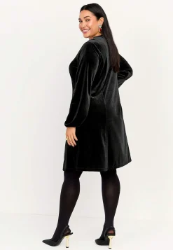 Cellbes of Sweden Festklänning i sammet Svart Outlet