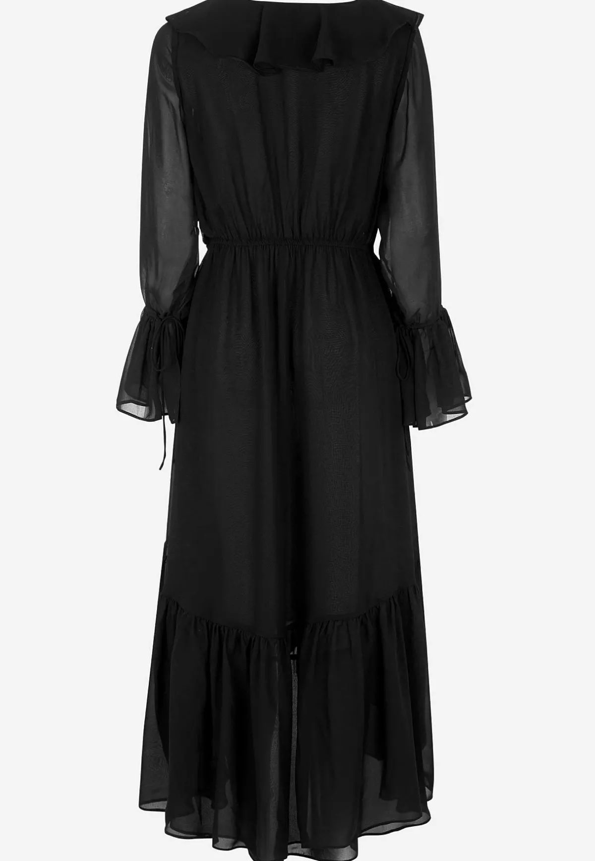 Johanna Toftby x Cellbes Festklänning i vävd chiffong Svart