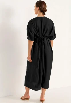 Cellbes of Sweden Festlig, multifunktionell kimonoklänning Svart