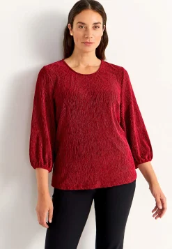 Cellbes of Sweden Festtopp i sammet Mörkröd Online