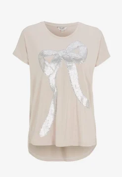 Cellbes of Sweden Festtopp med paljetter Ljusbeige Best