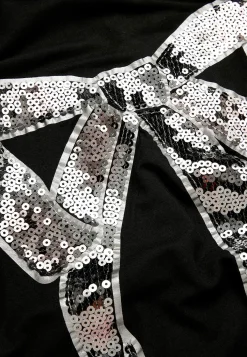 Cellbes of Sweden Festtopp med paljetter Svart New