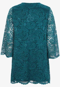 Cellbes of Sweden Fin spetstunika Petrolgrön Outlet