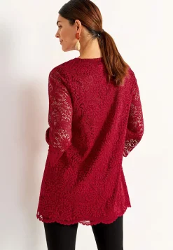 Cellbes of Sweden Fin spetstunika Röd Online