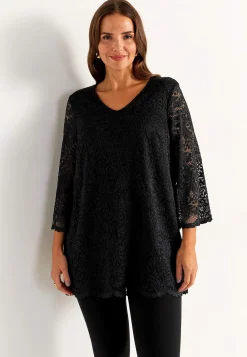 Cellbes of Sweden Fin spetstunika Svart Online