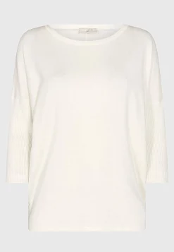 Freequent Finstickad tröja Offwhite Hot