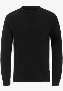 JACK & JONES Finstickad tröja i bomull Hot