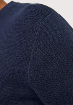 JACK & JONES Finstickad tröja i merinoull Gråmelange Outlet