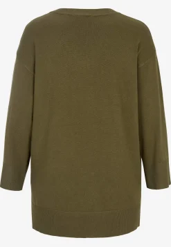 Wasabiconcept Finstickad tröja med v-ringning Discount