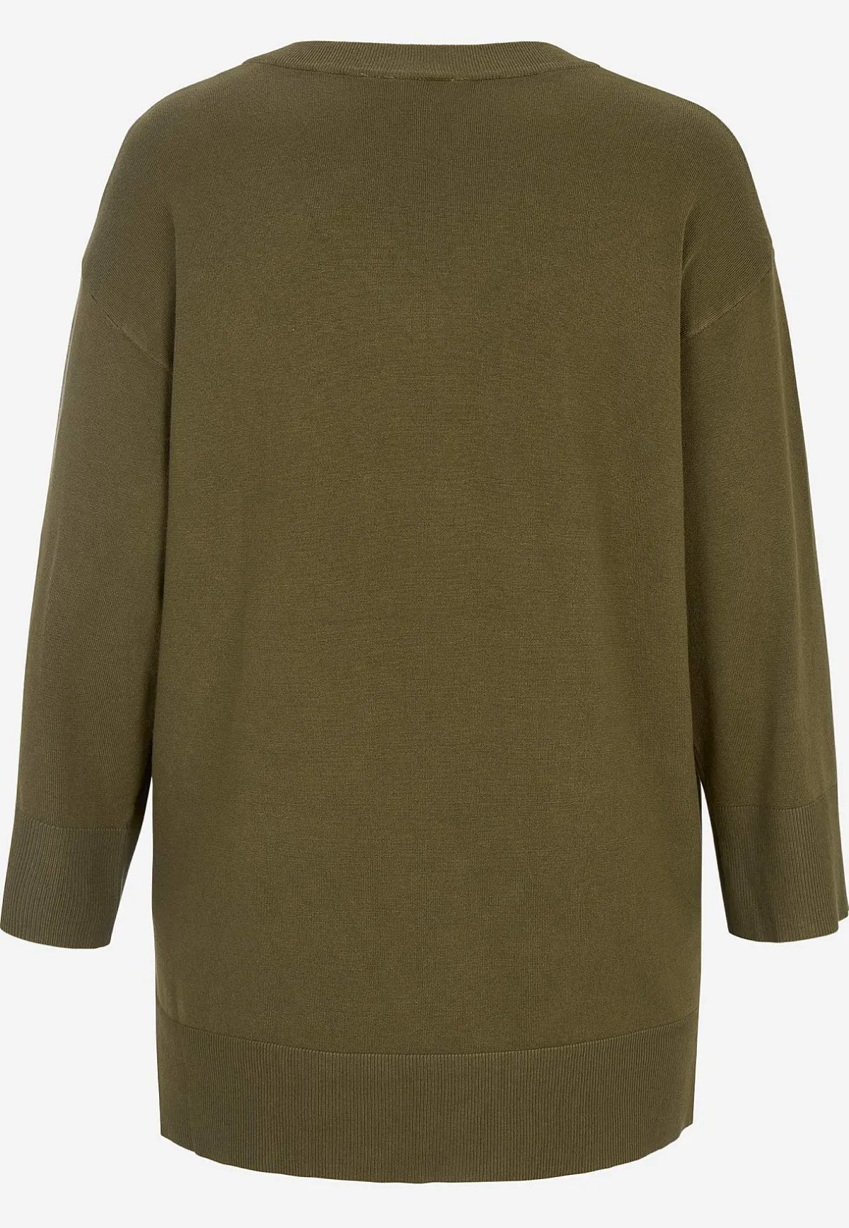 Wasabiconcept Finstickad tröja med v-ringning Discount