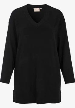 Wasabiconcept Finstickad tröja med v-ringning Discount