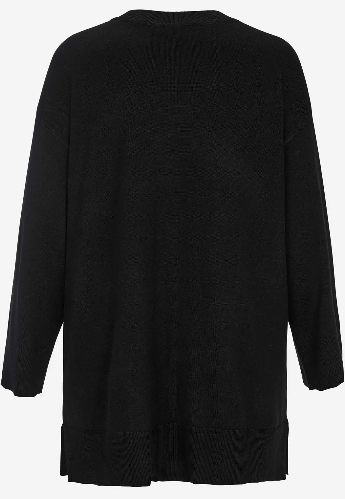 Wasabiconcept Finstickad tröja med v-ringning Discount