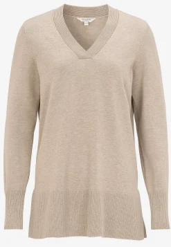 Cellbes of Sweden Finstickad tunika Blåmelange