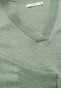 Cellbes of Sweden Finstickad tunika Blåmelange