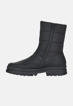 Rieker Fodrad känga med infällbara broddar Svart Best