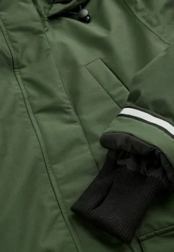 Cellbes of Sweden Funktionell, varmfodrad, lång parkas Mörkgrön Hot