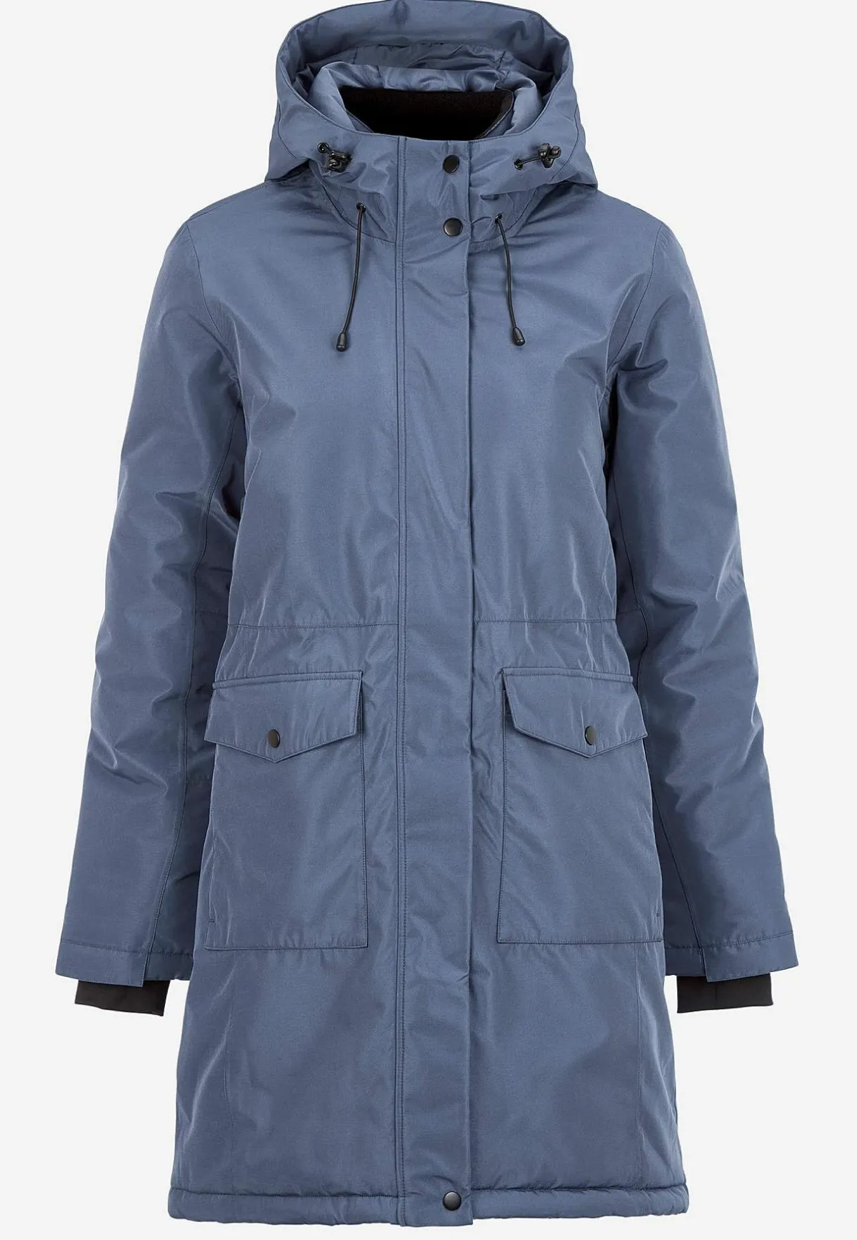 Cellbes of Sweden Funktionsjacka med fastsydd huva Gråblå Hot