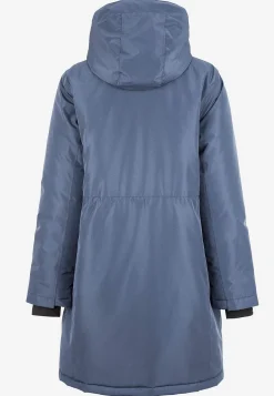 Cellbes of Sweden Funktionsjacka med fastsydd huva Gråblå Hot