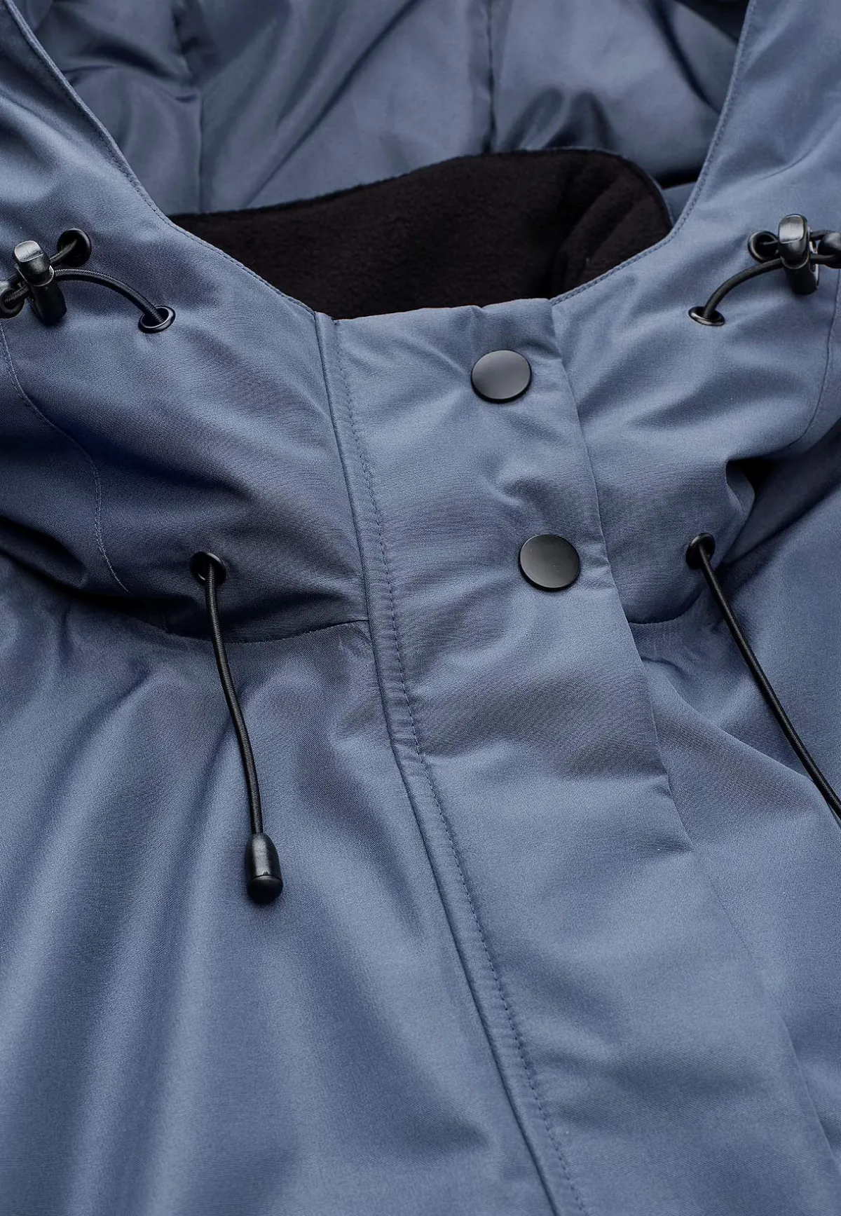 Cellbes of Sweden Funktionsjacka med fastsydd huva Gråblå Hot