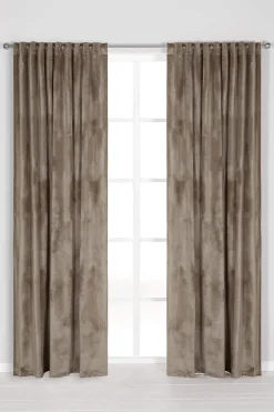 Cellbes of Sweden Gardinlängd sammet 2-pack Mullvad Discount