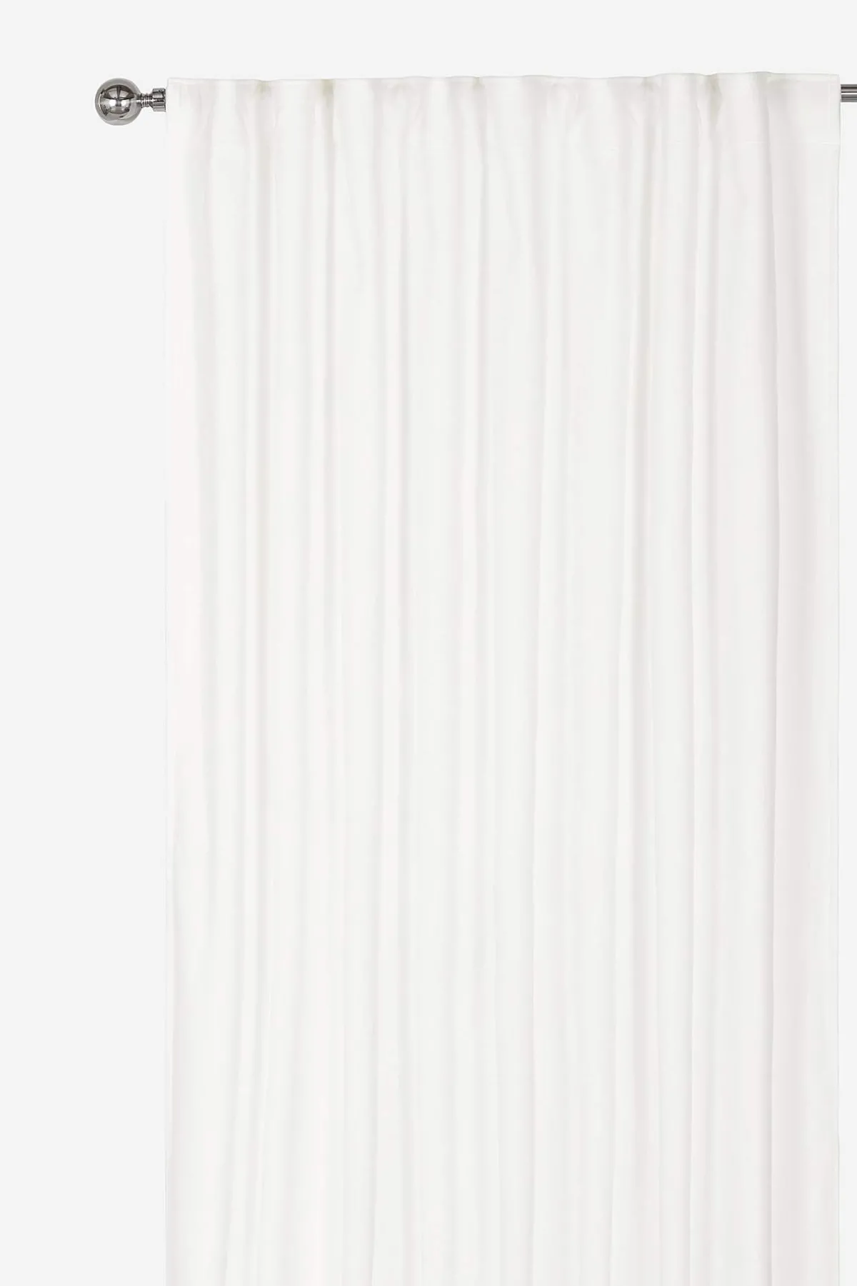 Cellbes of Sweden Gardinlängd sammet 2-pack Offwhite Hot