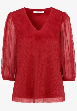 Cellbes of Sweden Glittrig festtopp Mörkröd Best