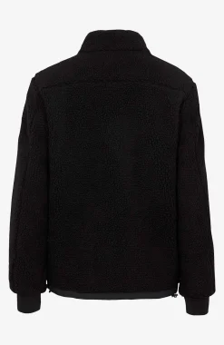 Cellbes of Sweden Helfodrad jacka i teddymaterial Ted Svart Sale