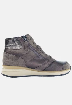 Gabor Hög sneaker Hallux valgus Brun Outlet