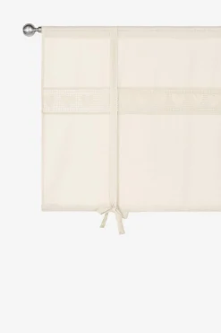 Cellbes of Sweden Hissgardin med spets Linnebeige New