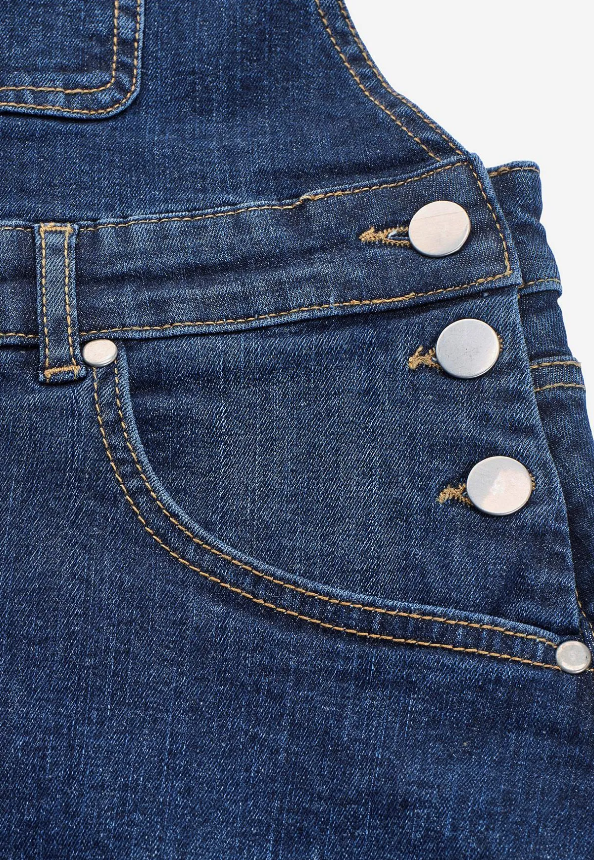 Cellbes of Sweden Hängselklänning i denim Online