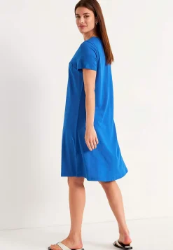 Cellbes of Sweden Härligt mjuk trikåklänning Blå Online