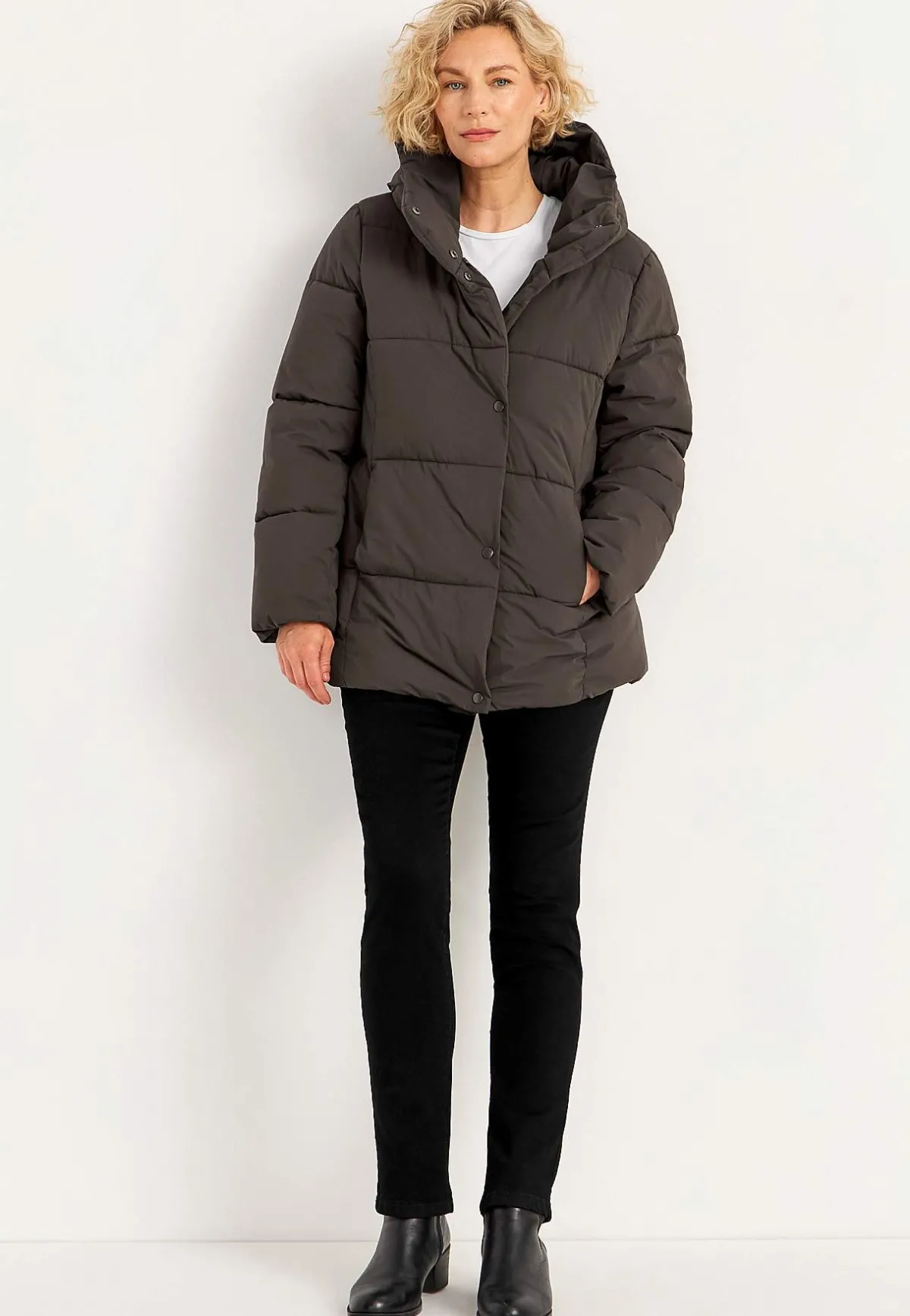 Cellbes of Sweden Jacka med dunkänsla Brun Best