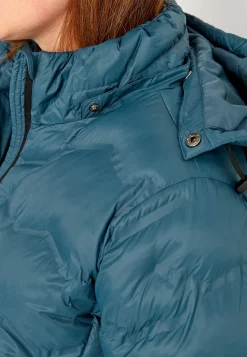 Cellbes of Sweden Jacka med huva Petrol New