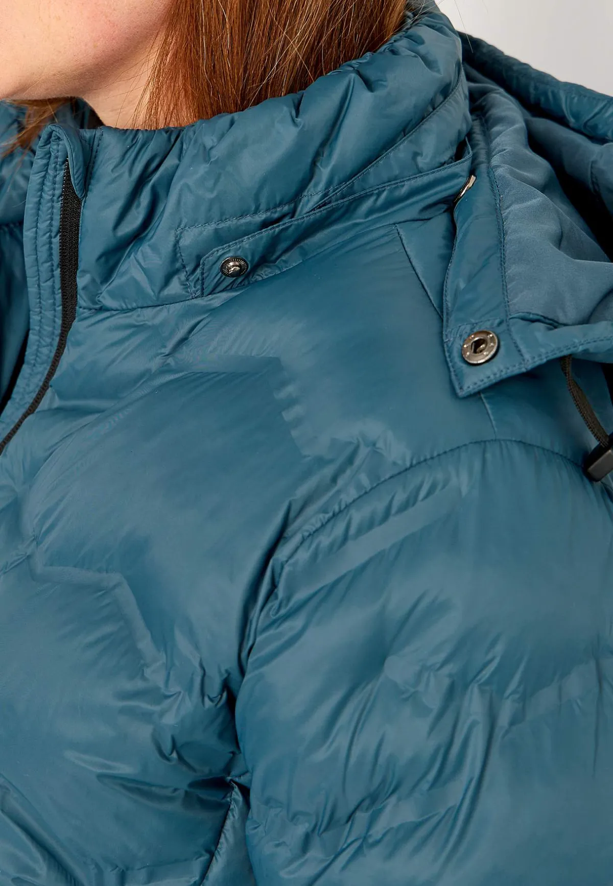 Cellbes of Sweden Jacka med huva Petrol New